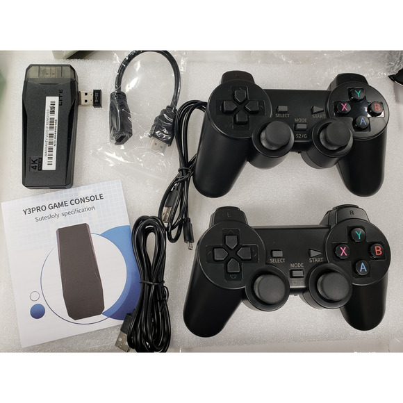 Retro Gaming Console, Video Game Stick Nostalgic Classic Games from The 80s 90s - Picture 1 of 14